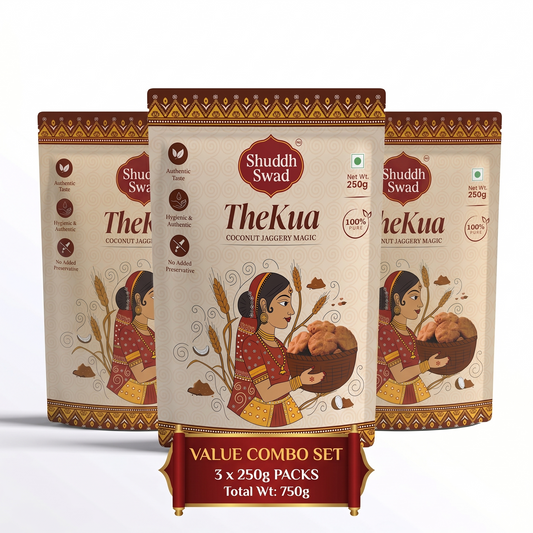 Shuddh Swad Jaggery Thekua 3 Combo